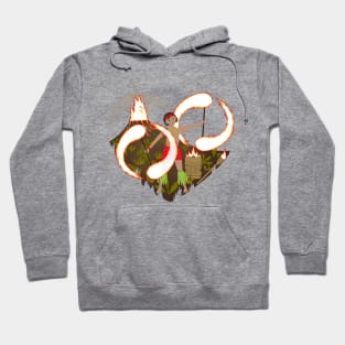 Hidden hearts of Hawaii: fire Hoodie